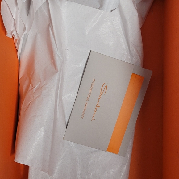 Santoni NWT brown dress shoes size 11.5 - Picture 5 of 10